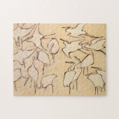 Kraniche Puzzle (Horizontal)