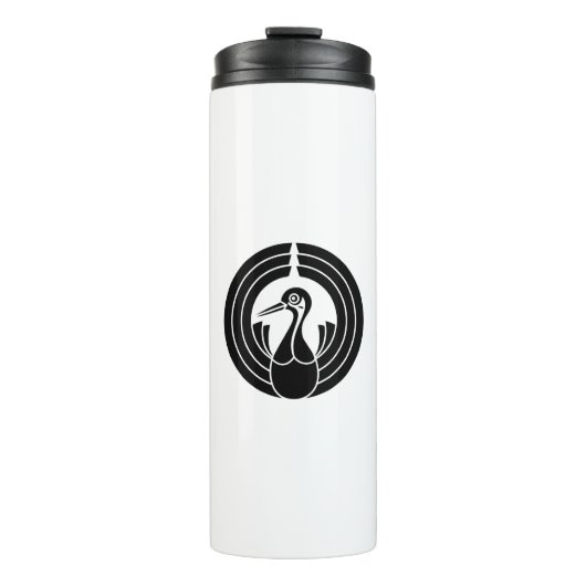 Kranicher Noshi-Kreis Thermosbecher (Vorderseite)