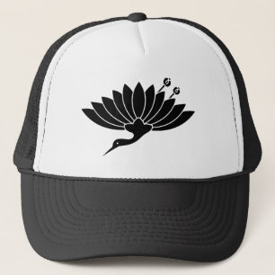 Kranichförmige Chrysantheme Truckerkappe