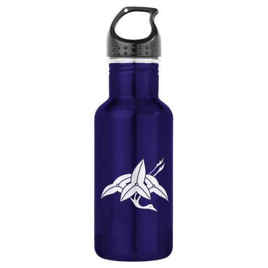 Kranichförmige Pfeilspitze Trinkflasche (Vorderseite)