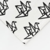 Kranichkranich Fleecedecke (Ecke)