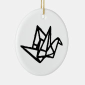 Kranichkranich Keramik Ornament (Rechts)