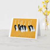 Kranichkranich - Ogata Korin - Vintag Karte (Gelbe Blume)