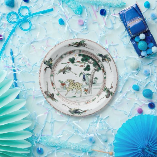 Kranichkranich Pappteller (Party)