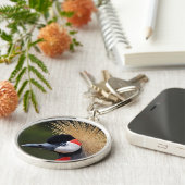 Kranichkranich Schlüsselanhänger (Seite)