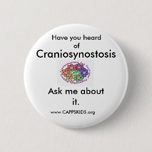 KRANIOSYNOSTOSE-BEWUSSTSEINS-KNOPF BUTTON