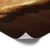 Kranium eines Neandertalers Poster (Ecke)