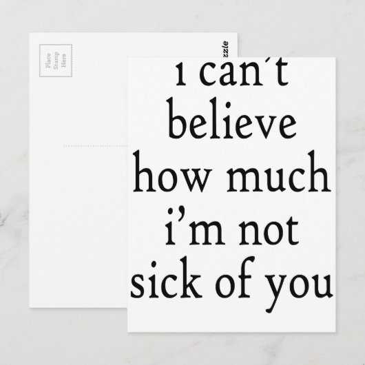 krank postkarte (Vorne/Hinten)