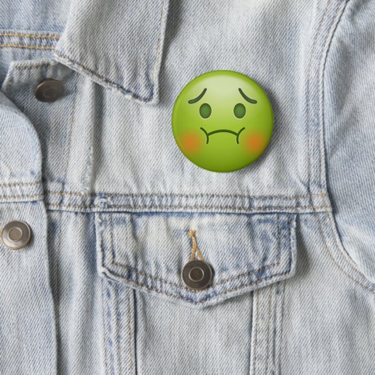 Kranke Anmerkung Emoji stellen gegenüber Button (Beispiel)