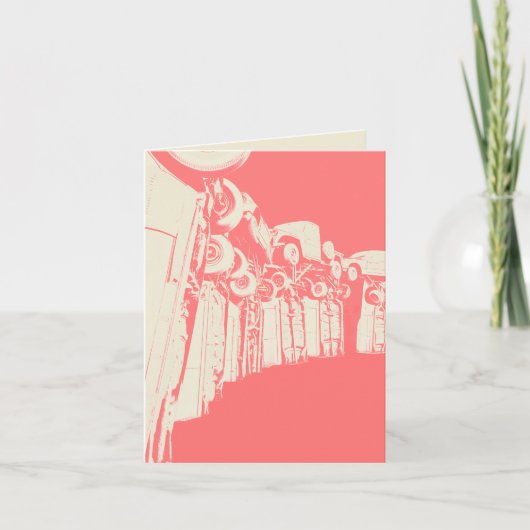 Kranke in Bündnisnebraska Feiertagskarte (Vorderseite)