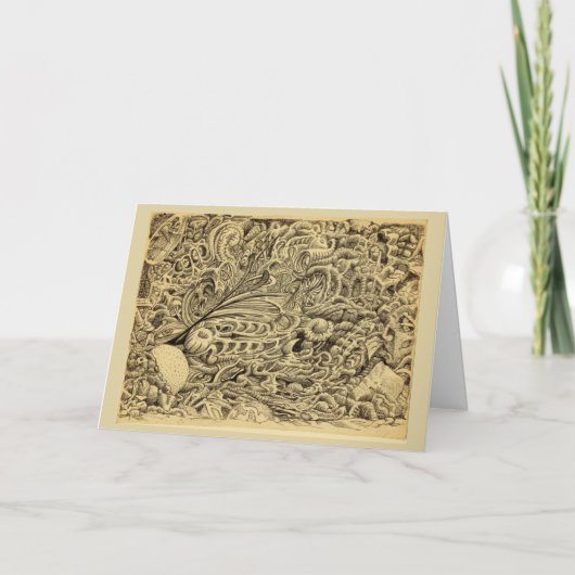 Kranke Kammer von Brian Benson. Karte (Vorderseite)