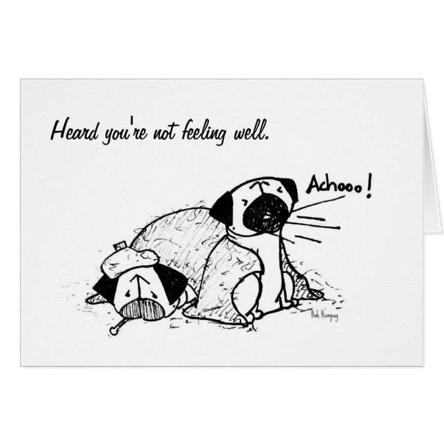 Kranke Möpse (Vorderseite (Horizontal))