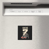 Kranke Sieben Meme 67 Lustige Kranke 7 Sieben Mit  Magnet (In Situ (Geschirrspüler))