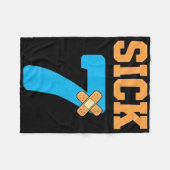 Kranke Sieben Meme Sechs Sieben Krank 7 Lustig Byn Fleecedecke (Vorderseite (Horizontal))
