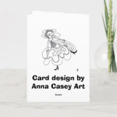 kranke traurige Frosch, nicht zu gut? Karte (Rückseite)