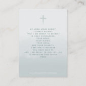 Kranke und Kreuz Visitenkarte (Rückseite)