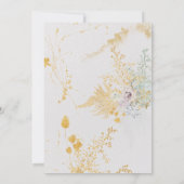 Kranken-Brautdusche Einladung (Rückseite)