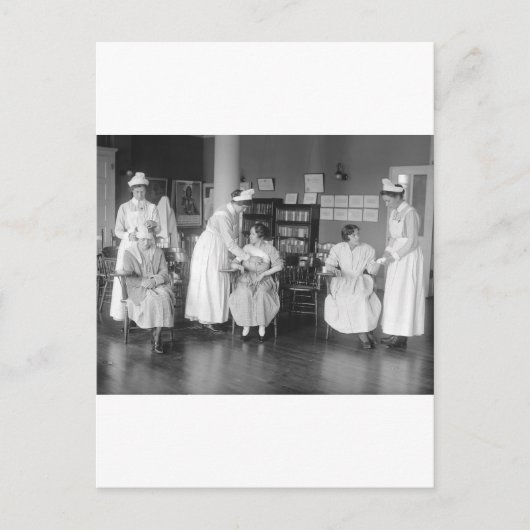 Krankenanstalt, Anfang der 1900er Jahre Postkarte (Vorderseite)