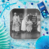 Krankenanstalt, Anfang der 1900er Pappteller (Party)