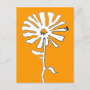 Krankenblume Postkarte