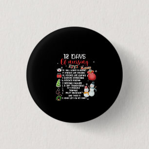 Krankengeschenk 12 Tage Krankenpflege Button