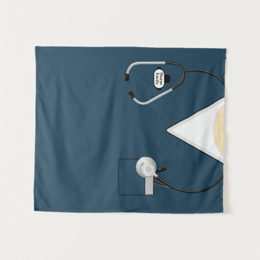 Krankengeschenk, Abschluss der Krankenpflege, Stet Wandteppich (Vorderseite (Horizontal))