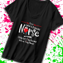 Krankengeschenk für Arbeit - RN Nurse - LD Nurse T-Shirt