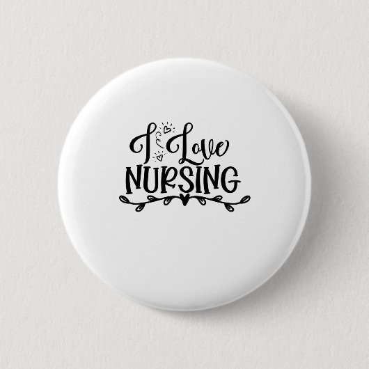 Krankengeschenk I Liebe Pflege Button (Vorderseite)
