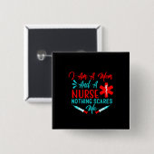 Krankengeschenk Ich bin eine Mama und Krankenschwe Button (Vorne & Hinten)