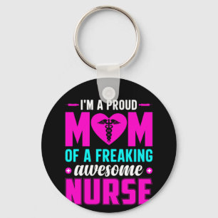 Krankengeschenk Ich bin eine stolze Mama der Krank Schlüsselanhänger