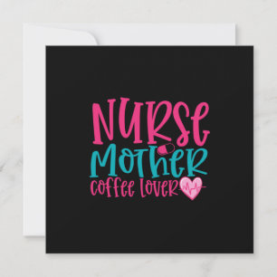 Krankengeschenk Krankenschwester Mutter Kaffee Lov Feiertagskarte