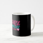 Krankengeschenk Krankenschwester Mutter Kaffee Lov Kaffeetasse (VorderseiteRechts)