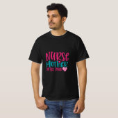 Krankengeschenk Krankenschwester Mutter Kaffee Lov T-Shirt (Vorne ganz)