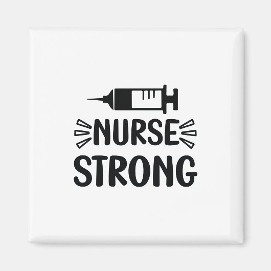 Krankengeschenk Krankenschwester stark Magnet (Vorne)