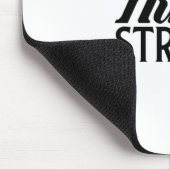 Krankengeschenk Krankenschwester stark Mousepad (Ecke)