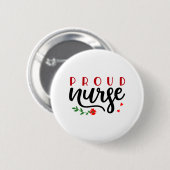 Krankengeschenk Proud Nurse Button (Vorne & Hinten)