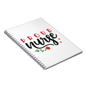 Krankengeschenk Proud Nurse Notizblock (Rechte Seite)
