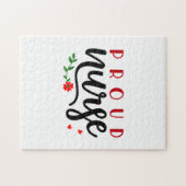 Krankengeschenk Proud Nurse Puzzle (Horizontal)