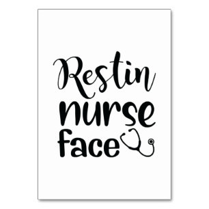Krankengeschenk Restin Krankenwagen Gesicht Tischnummer