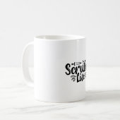 Krankengeschenk Scrub Life Kaffeetasse (Vorderseite Links)