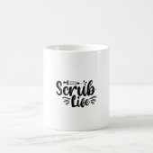 Krankengeschenk Scrub Life Kaffeetasse (Mittel)