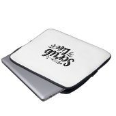 Krankengeschenk Scrub Life Laptopschutzhülle (Vorne Knopf)