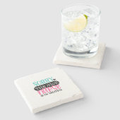 Krankengeschenk Sorry, dass die Nurse ist auf Urla Steinuntersetzer (Seitenansicht)