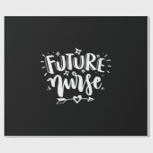 Krankengeschenke Future Nurse Geschenkpapier (Flach)