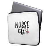 Krankengeschenke Krankenversicherung Laptopschutzhülle (Vorderseite Links)