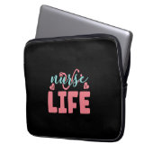 Krankengeschenke Krankenversicherung Laptopschutzhülle (Vorderseite Links)