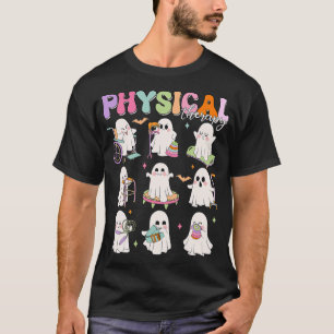 Krankengymnastik Halloween Boo Geist Gruselige Jah T-Shirt