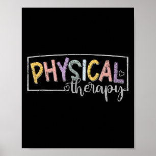 Krankengymnastik Lustige Physiotherapeut Pt Theras Poster