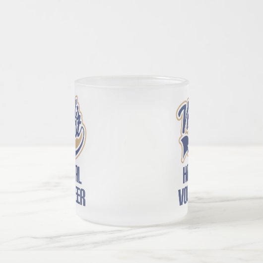 Krankenhaus-freiwilliges Geschenk Mattglastasse (Mittel)