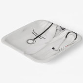 Krankenhaus für medizinische Versorgung Pappteller (Gewinkelt)